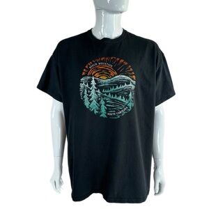 Beech Mountain North Carolina Men’s Black Short Sleeve Tee